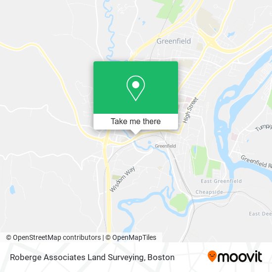 Roberge Associates Land Surveying map