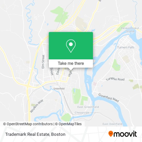 Trademark Real Estate map