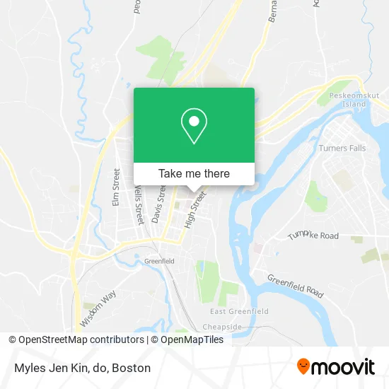 Myles Jen Kin, do map