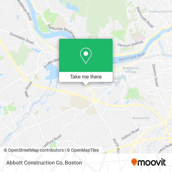 Abbott Construction Co map