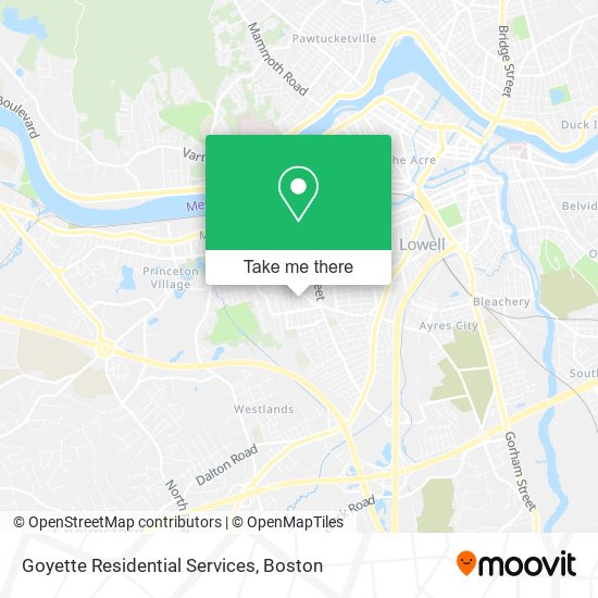Goyette Residential Services map