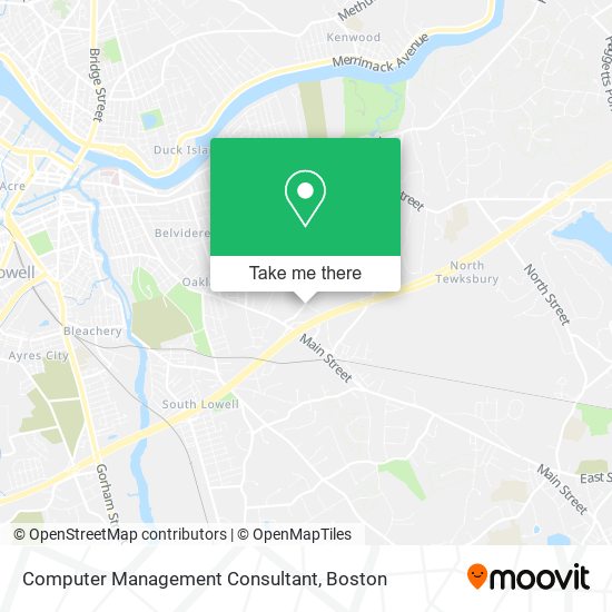 Computer Management Consultant map