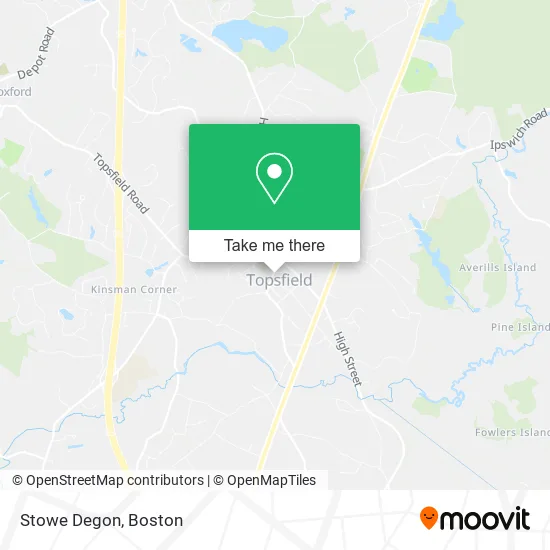 Stowe Degon map