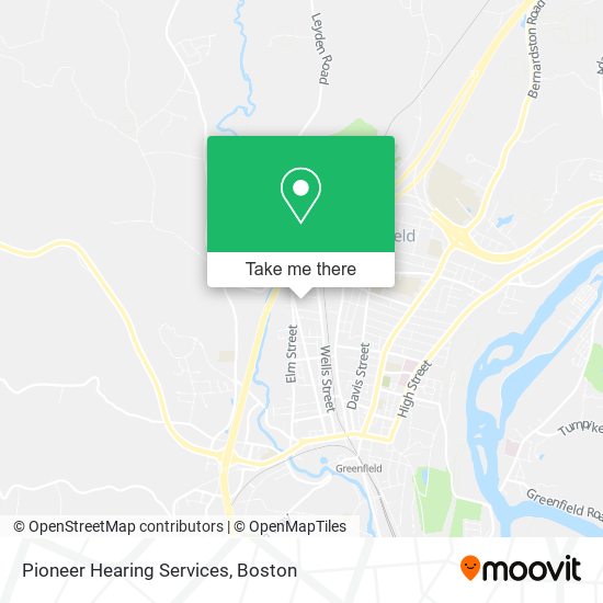 Mapa de Pioneer Hearing Services
