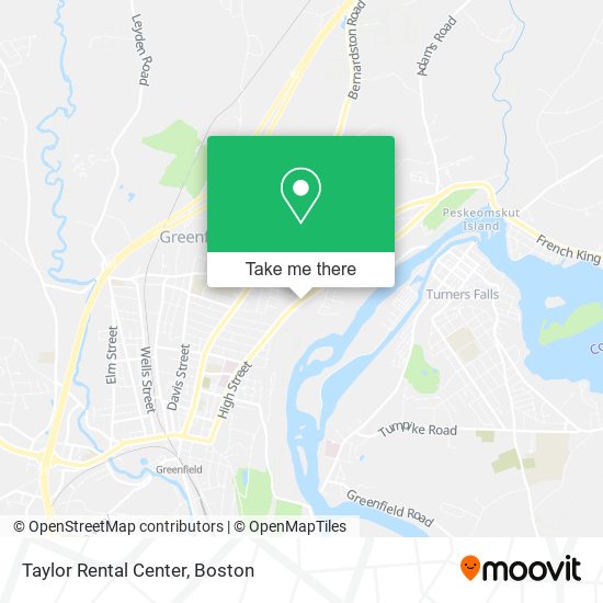 Taylor Rental Center map