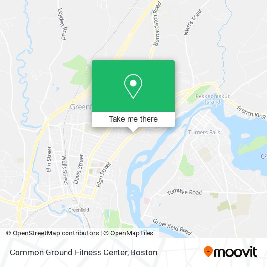 Common Ground Fitness Center map