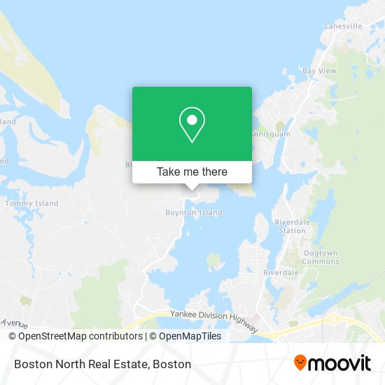 Mapa de Boston North Real Estate