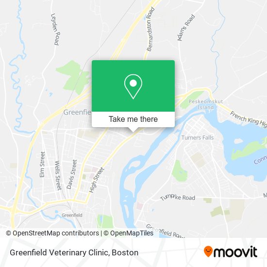 Greenfield Veterinary Clinic map