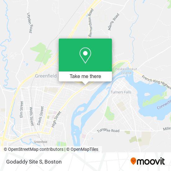 Mapa de Godaddy Site S