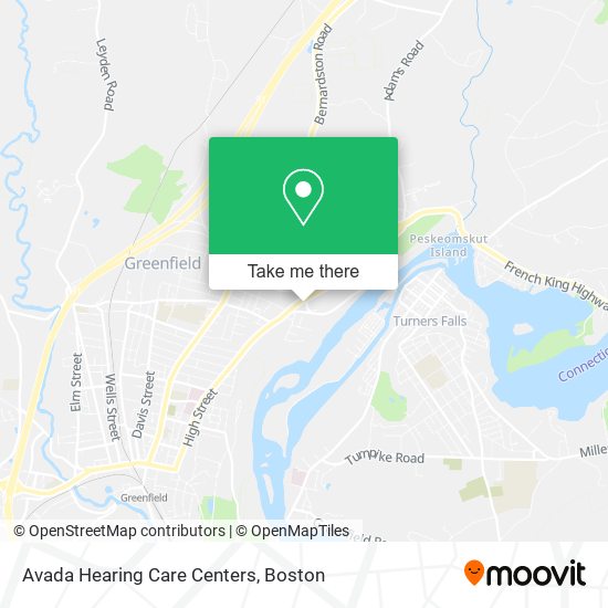 Mapa de Avada Hearing Care Centers