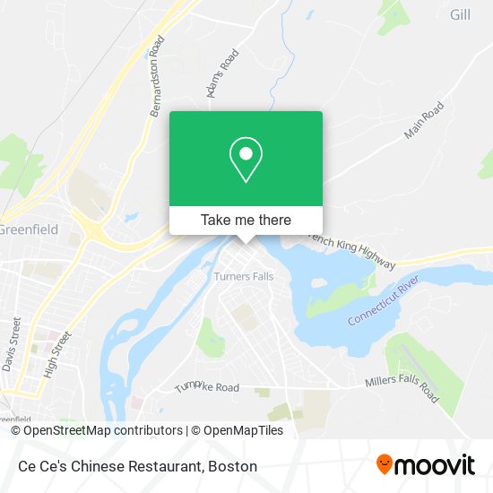 Ce Ce's Chinese Restaurant map