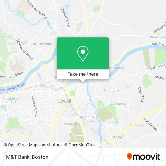 Mapa de M&T Bank