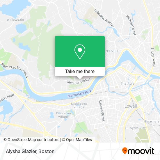 Alysha Glazier map