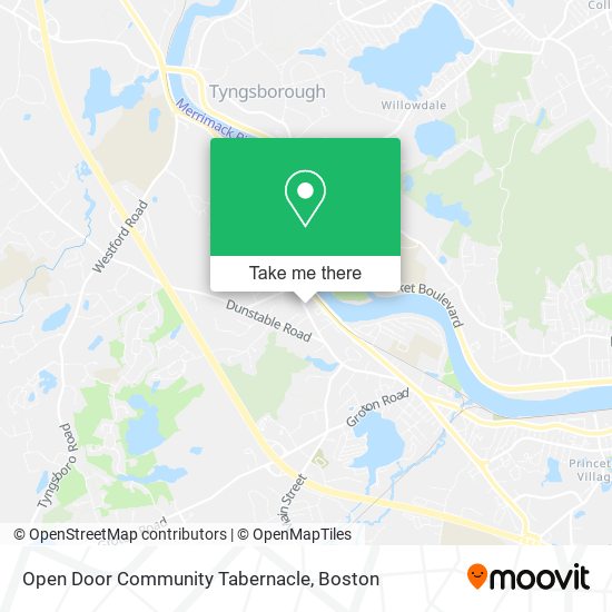 Mapa de Open Door Community Tabernacle
