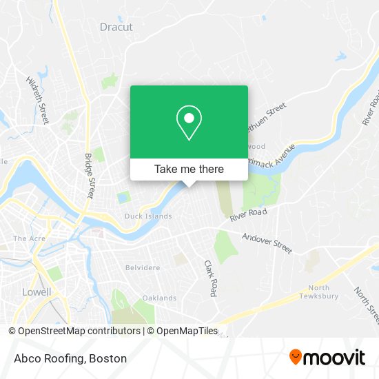 Abco Roofing map