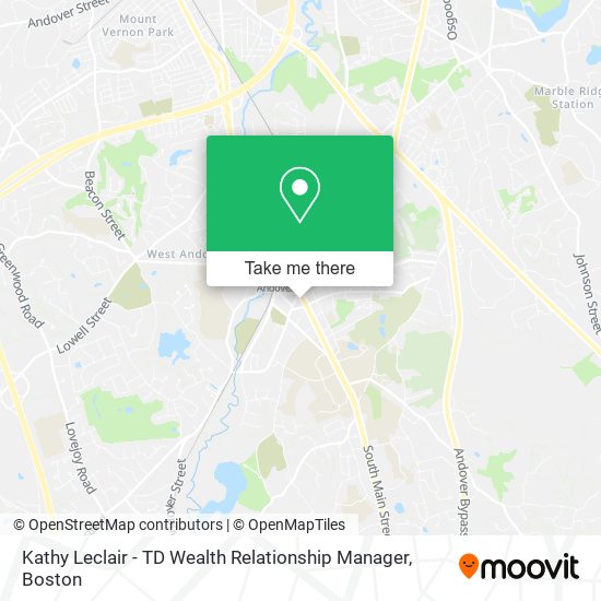 Mapa de Kathy Leclair - TD Wealth Relationship Manager