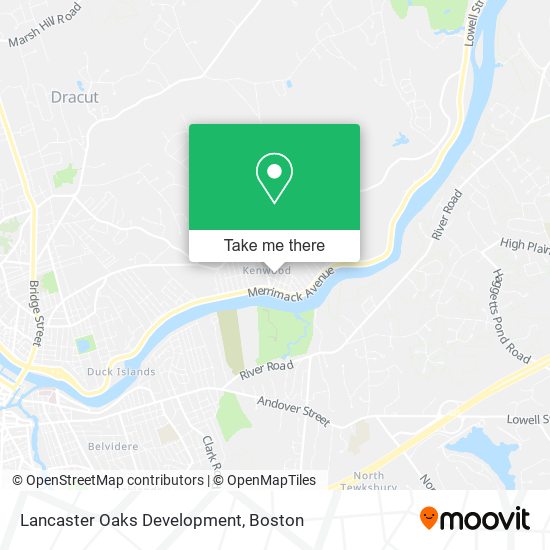 Lancaster Oaks Development map