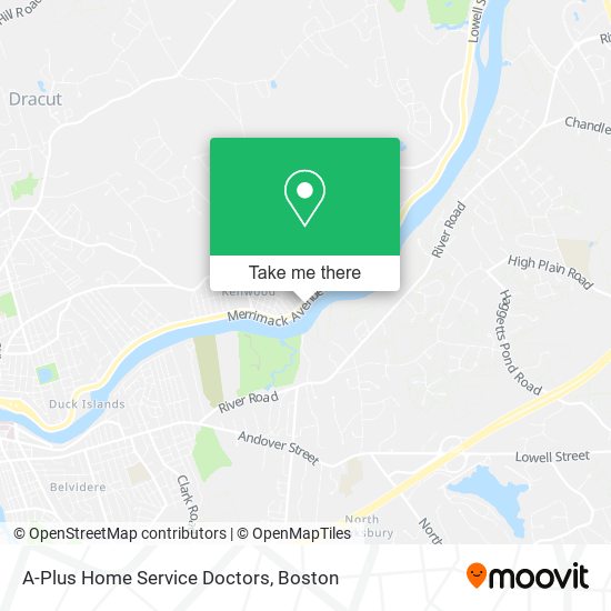 Mapa de A-Plus Home Service Doctors