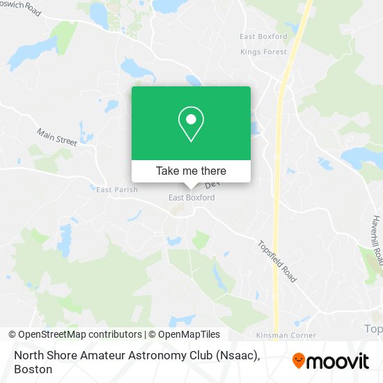 Mapa de North Shore Amateur Astronomy Club (Nsaac)