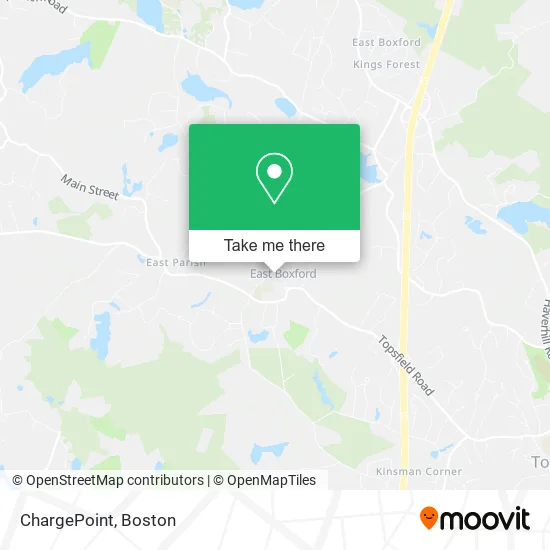 ChargePoint map