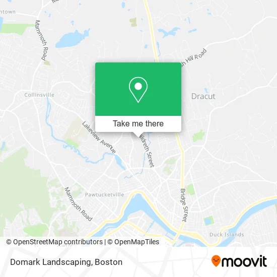 Domark Landscaping map