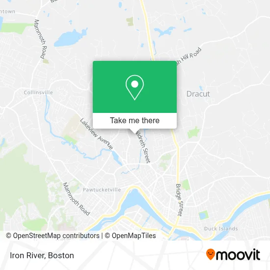 Iron River map