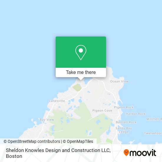 Mapa de Sheldon Knowles Design and Construction LLC