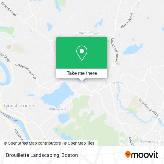 Mapa de Brouillette Landscaping
