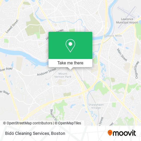 Mapa de Bidó Cleaning Services