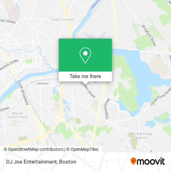 DJ Joe Entertainment map