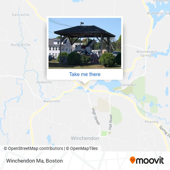 Winchendon Ma map