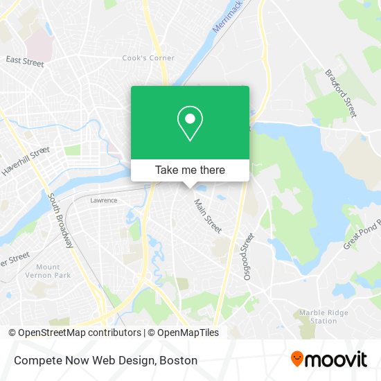 Compete Now Web Design map