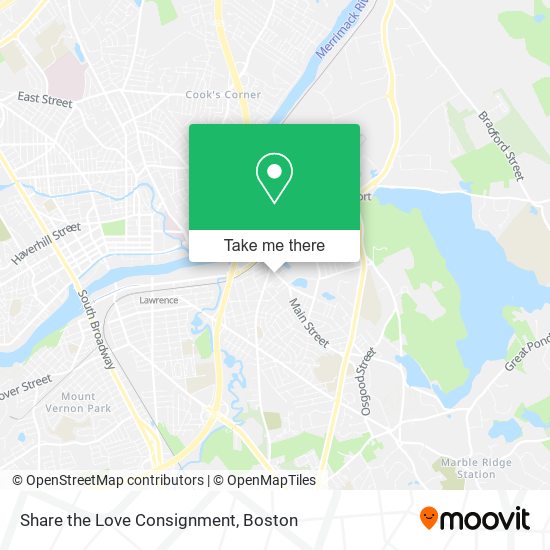 Share the Love Consignment map