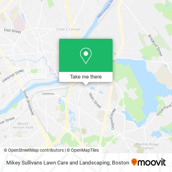 Mapa de Mikey Sullivans Lawn Care and Landscaping