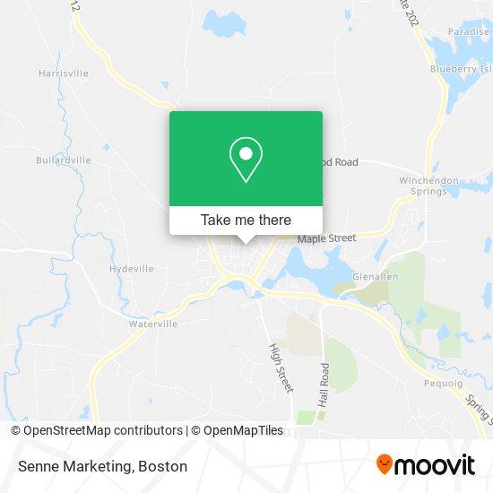 Senne Marketing map