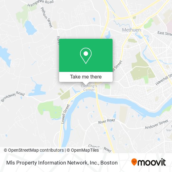 Mls Property Information Network, Inc. map