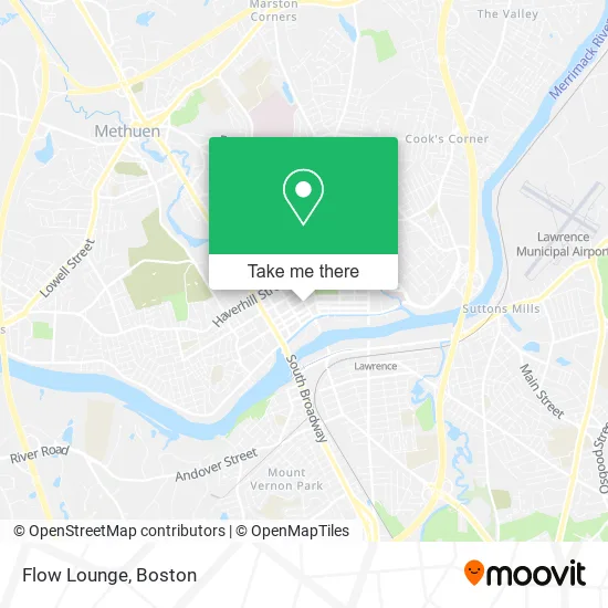 Mapa de Flow Lounge