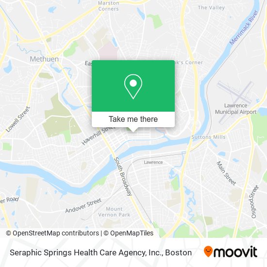 Mapa de Seraphic Springs Health Care Agency, Inc.