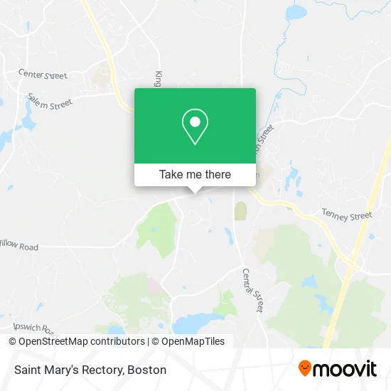 Saint Mary's Rectory map