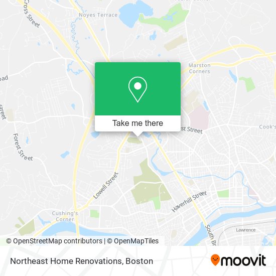 Northeast Home Renovations map