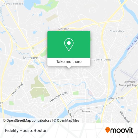 Fidelity House map