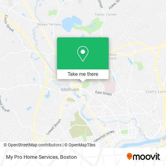 Mapa de My Pro Home Services