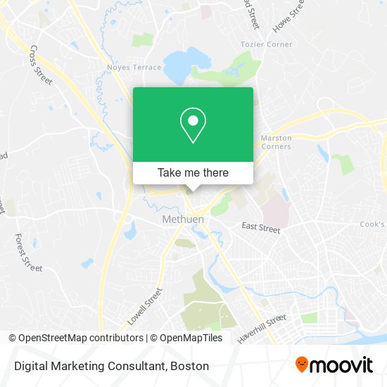Mapa de Digital Marketing Consultant