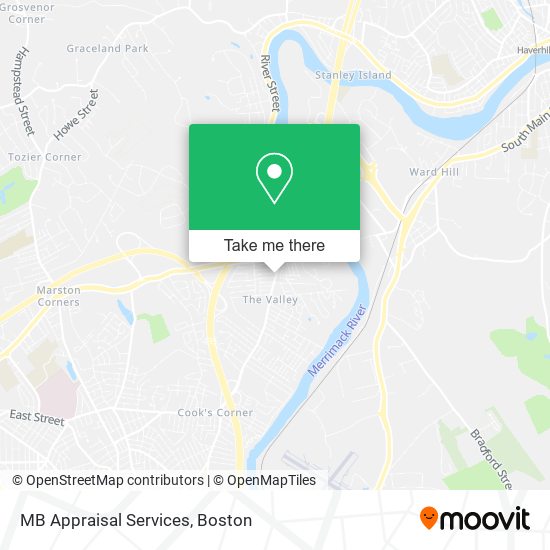 MB Appraisal Services map