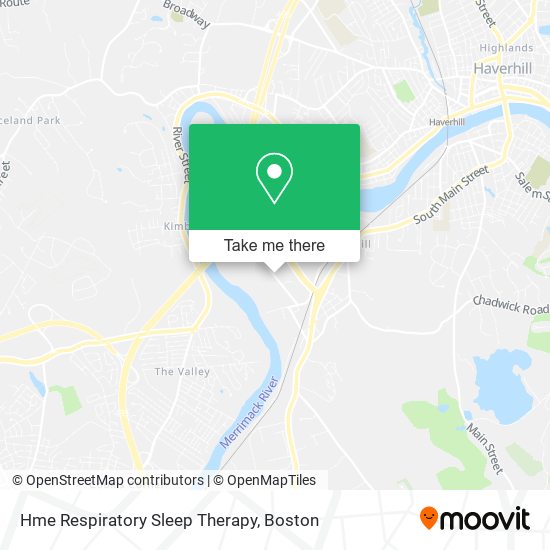 Mapa de Hme Respiratory Sleep Therapy