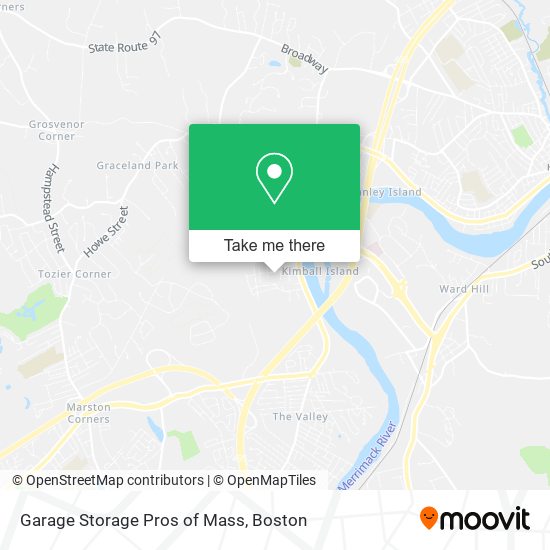 Mapa de Garage Storage Pros of Mass