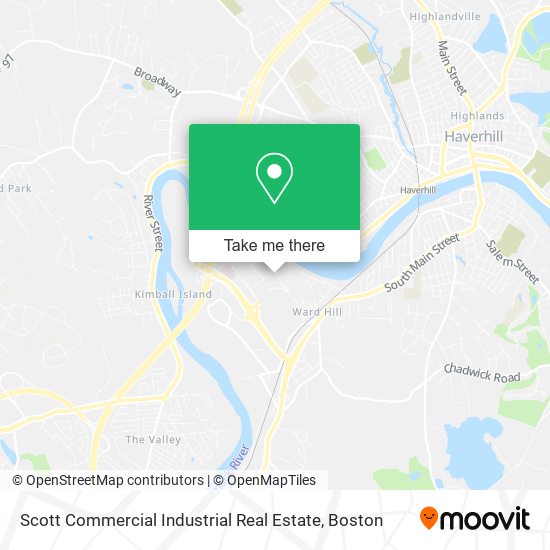 Scott Commercial Industrial Real Estate map