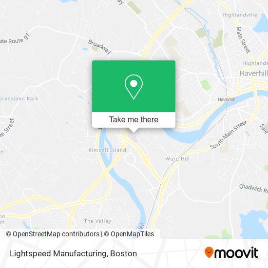 Mapa de Lightspeed Manufacturing