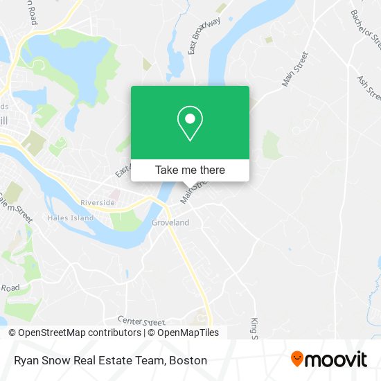 Ryan Snow Real Estate Team map