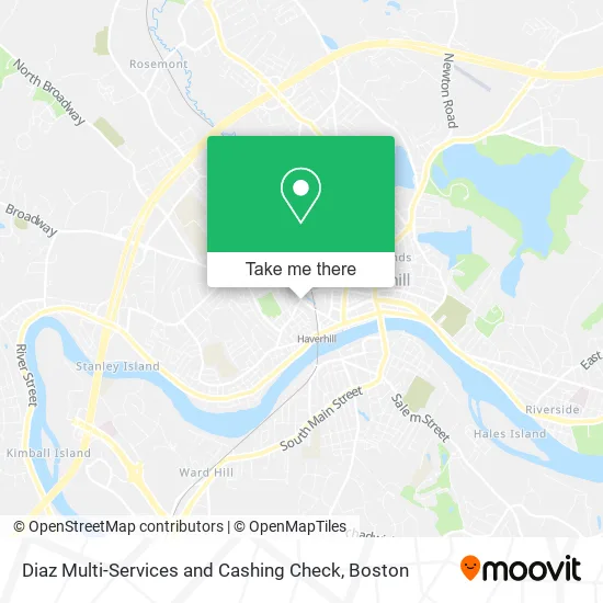 Diaz Multi-Services and Cashing Check map